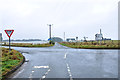 Road junction near Muirpark Wood