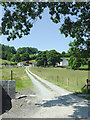 Farm road north-west  of Llangybi, Ceredigion