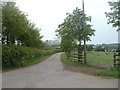 Access road to Old House Farm NW of Dingestow