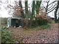 Old chalet style homes in Pound Green in the Wyre Forest