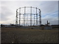 TA1029 : The disused gasometer on St Marks Street, Hull by Ian S