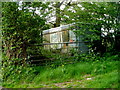 Abandoned container west of Silver Springs Farm