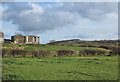 Barns and fields at Bridge House