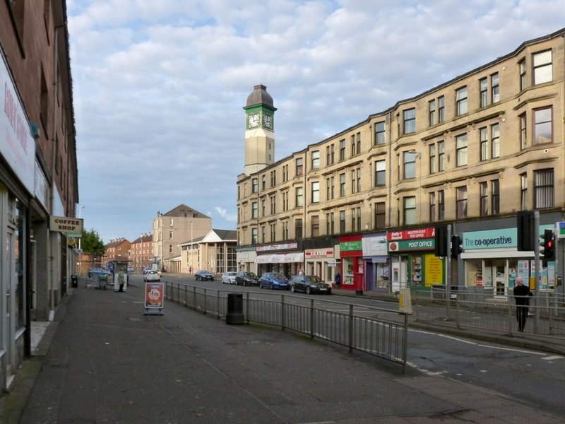 Neilston Road, Paisley © Lairich Rig :: Geograph Britain And Ireland