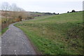 Track past Durstone Cottage