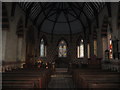 SE8309 : Interior, looking east, St. John the Baptist, Burringham by Jonathan Thacker