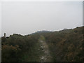 Path to Wolfstones Height trig point