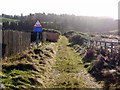 Track south-east of Ilderton Moor