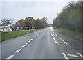 A336 intersection with Bourne Road