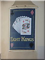 Portland: the Eight Kings pub sign