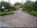 Track to South Drove Farm