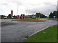 Roundabout on the Queensway (A726), East Kilbride