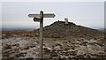 NT8515 : Russell's Cairn on Windy Gyle by Richard Webb