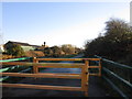 A path alongside the Barmston Drain