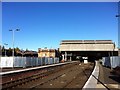 Building work at Perth railway station