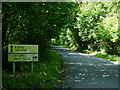 The B4342 to Llundain-Fach and Talsarn, Ceredigion