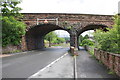 Railway bridge over B6413 south of Lazonby station