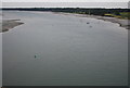 TM1741 : River Orwell from the Orwell Bridge by N Chadwick