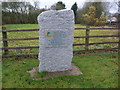 Rock parish Golden Jubilee Stone at Fingerpost