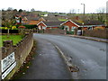 Pike Road leading to Poolway Place, Coleford