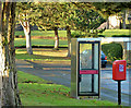 Telephone box and letter box, Hilden, Lisburn