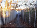 Pedestrian access to the Rolls-Royce Works