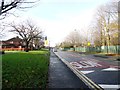 Looking west along Waldridge Road