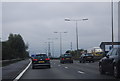 M25 south of Waltham Abbey