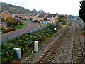 Railway lines and Rosedale Avenue, Stonehouse 