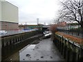 River Wandle / Bell Lane Creek at low tide