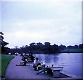 Fishing at Capesthorne Hall lake, 1969