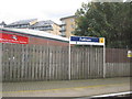 Feltham Railway Station - Platform and beyond