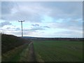 Farm path to Fen Lane