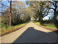 A view up Sheepcote Lane