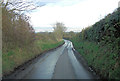 Unnamed lane northeast of Leythe House Farm