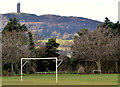 J4973 : Goalposts, Newtownards (1) by Albert Bridge