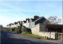 ST6251 : Houses at Emborough Farm by Nigel Mykura