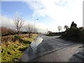 Looking south down Waldridge Lane