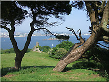 SX4552 : The Folly overlooking Plymouth Sound by Robin Stott