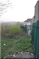 Trig pillar at top of the allotments