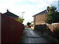 Woodgate Lane towards Woodgate Road, Hull