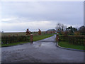TL2556 : The entrance to Gransden Park by Geographer