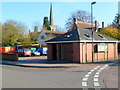SO7225 : Town centre car park and toilets, Newent by Jaggery