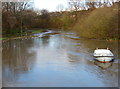 Flooding along the River Soar at Belgrave