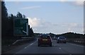 A12 approaching the Boreham Interchange