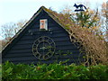 The barn clock at Clock Barn Farm