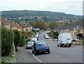 Southern section of Charlcombe Lane, Bath