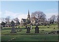 Batley Cemetery - viewed from North Bank Road