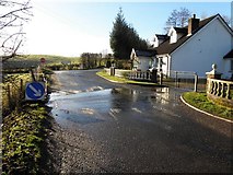 H5373 : Flooding along Spring Road, Drumnakilly by Kenneth  Allen