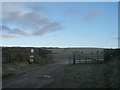 End of the road near Yarnett House Farm